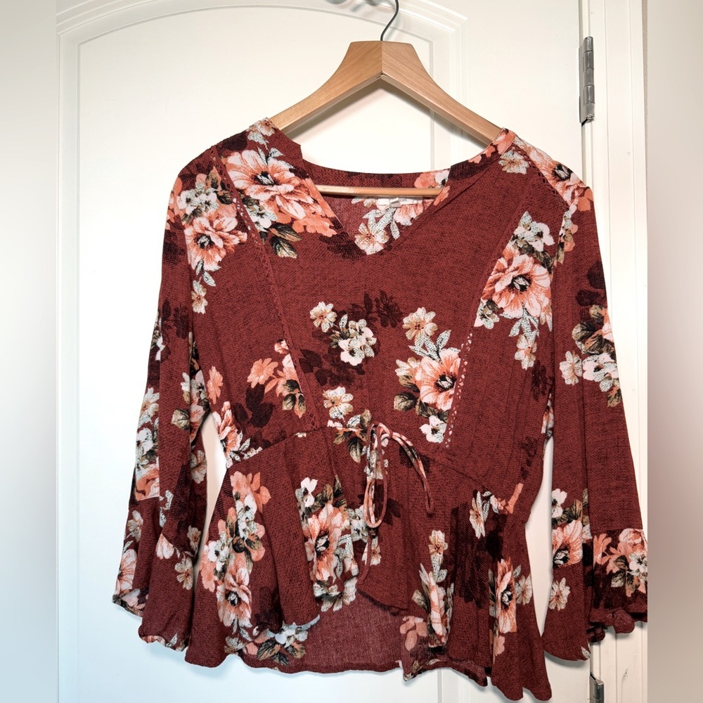 Maurices women’s peplum blouse